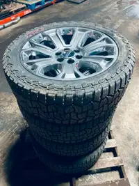 SET OF RIMS/TIRES FOR SALE OFF 2015 YUKONXL1500