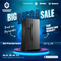 Side by Side Refrigerators for Sale - Clearance Event