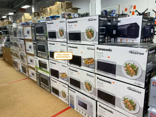 PANASONIC MICROWAVE 1.1, 1.3, 1.6, 2.2 CUFT N WHITE, BLACK,S.S in Other in City of Toronto - Image 3