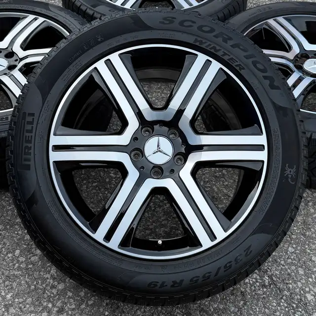 Mercedes GLC 300 19 Inch *OEM* Wheels & Snow Tires in Tires & Rims in City of Toronto - Image 3