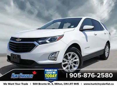 STYLE, SAFETY, AND TECH IN ONE SLEEK PACKAGE! 2020 Chevrolet Equinox LT 1.5T AWD Equipped With A 1.5...