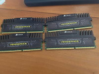 Corsair CMZ16GX3M4A1600C9 240-Pin DDR3 SDRAM Memory Vengeance 16