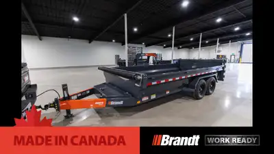 Brandt Work Ready™ Utility Trailers are built tough and engineered to last. Our high-strength tubula...