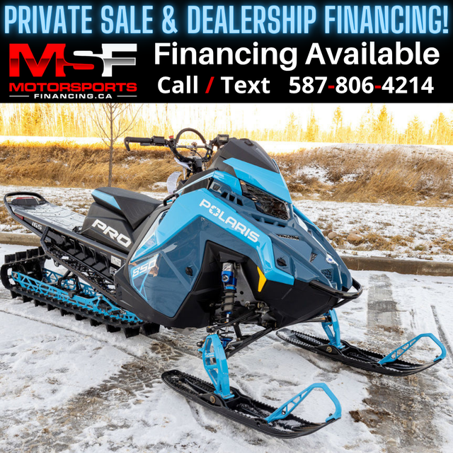 2024 POLARIS 850 PRO RMK SLASH 165 (FINANCING AVAILABLE) in Snowmobiles in Strathcona County - Image 2