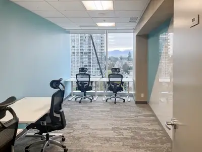 Access a bright and inspiring office space to rent designed to help teams of five to do their best w...
