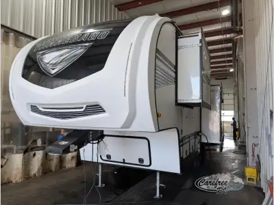 Winnebago Industries Minnie Plus 27RLTS fifth wheel highlights: Triple Slides U-Shaped Dinette Kitch...