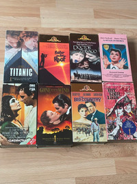 VHS LOT - 8 Double Cassette VHS TAPES Available To Buy!