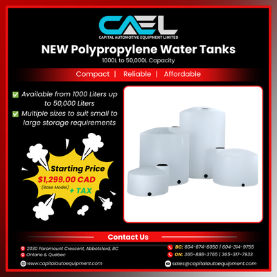 CAEL Polypropylene Water Tank – From 1000L to 50,000L CERTFIED & WARRANTY INCLUDED 1,299 The CAEL Po...