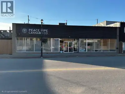 Excellent downtown Peace River commercial opportunity offering approximately 3,000 sq. ft. of main-f...