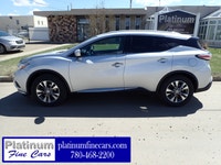 Silver 2015 Nissan Murano SL AWD, Black Leather interior, Panoramic Sunroof, Navigation System, Air... (image 2)