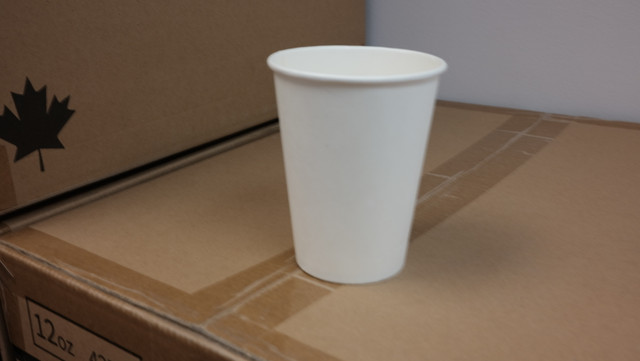 Single wall paper cups (DISCOUNT) in Storage Containers in Markham / York Region