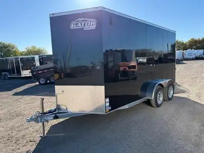 2026 JENSEN ELITE PRO SERIES 7 x 14 tandem axle trailer MADE IN CANADA 7000lb GVWR and a cargo capac...