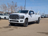 This pre-owned 2025 Ram 2500 Limited Longhorn Crew Cab is finished in Bright White with a distinctiv... (image 1)
