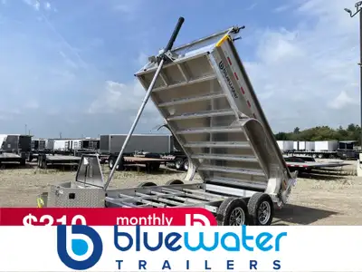 Canadian Mennonite Built Aluminum Tandem Axle Dump Trailer 9,990lb is $14,925.00 or $298.47/month! O...