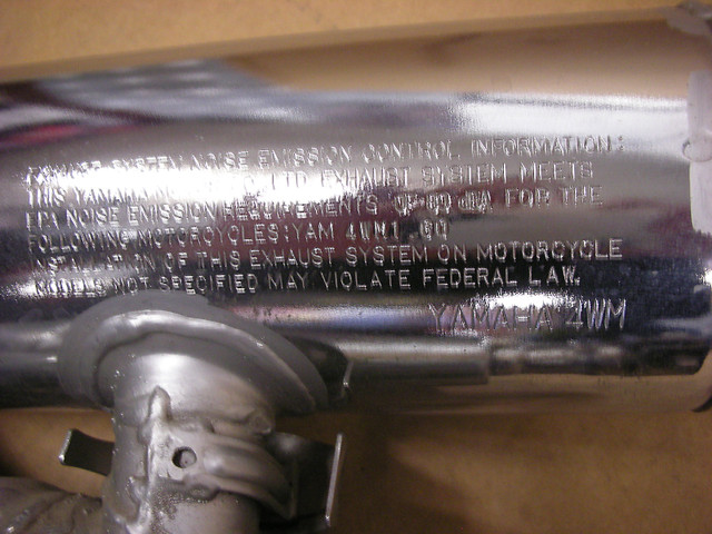 OEM Yamaha exhaust XV 1600 Road Star / Silverado in Other in Stratford - Image 4
