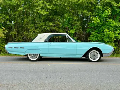 1962 Ford Thunderbird 2dr Tudor Landau Coupe 6.4L 8-cyl. 390cid/300hp 4bbl Light Turquoise / Chalfon...