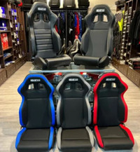 JSpec FIA Sparco Sprint Racing Seat, in stock black or red