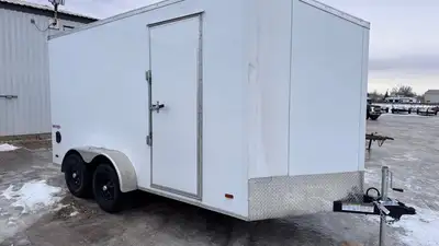 2026 Bravo Hero 7x14 plus vnose 7000 gvw 3/4 Drymax floor 3/8 Drymax walls 4 tube frame 16 oc floor...