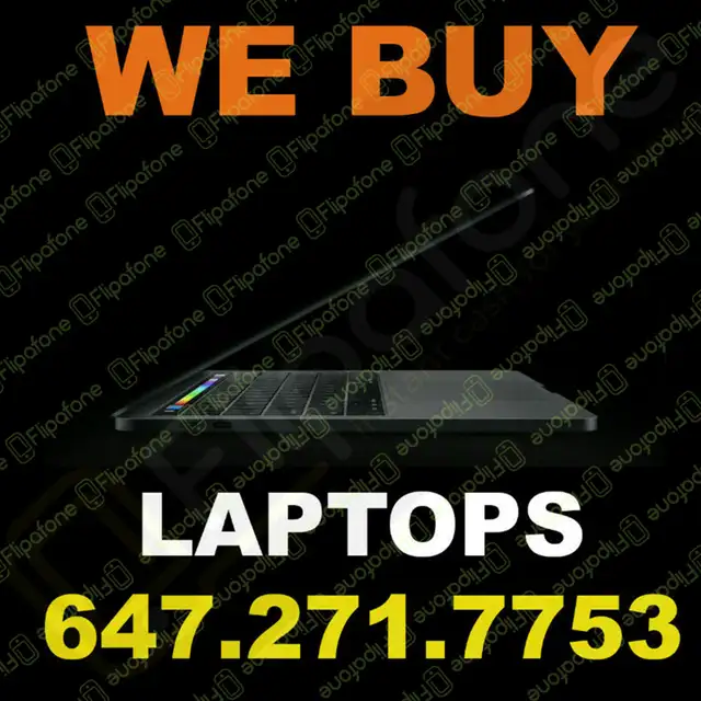 WE PAY CASH - Macbook Pro Air Laptop Mac Mini iMac Surface 14 16 in Laptops in City of Toronto - Image 2