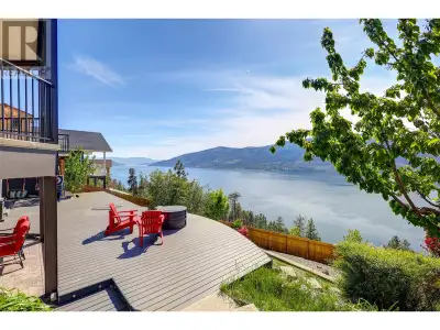 Welcome to the Crow's Nest, perched above it all! 4,500+ sqft Home with the BIGGEST lake views & uni...