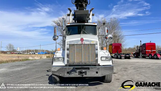 2012 KENWORTH T800 BOOM TRUCK DRYWALL TRUCK CRANE TRUCK / BOOM T in Heavy Trucks in Chilliwack - Image 4