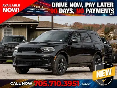 Welcome to Barrie Dodge Chrysler Jeep. The 2026 Dodge Durango is a commanding midsize SUV that blend...