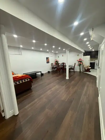 2 bedroom basement for rent available anytime Please contact us for more info (647) 768-1346 Raylaws...