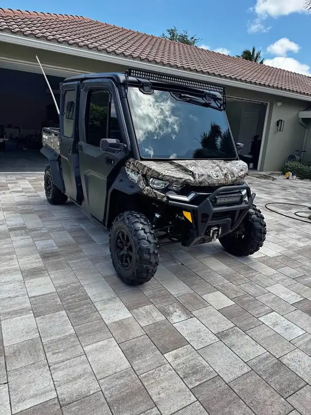 2022 CAN-AM DEFENDER MAX LIMITED 1000CC-BLACK! in ATVs in Dartmouth - Image 2