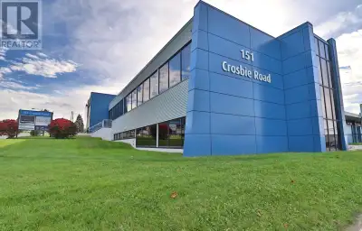 151 Crosbie Rd is a centrally located, high exposure building with tons of recent upgrades (all new...