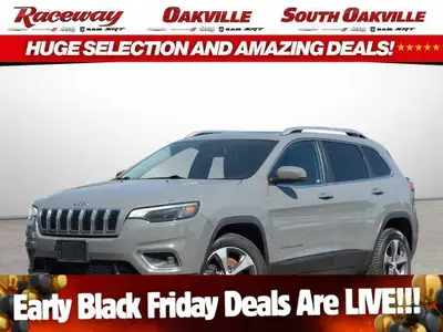 2020 JEEP CHEROKEE LIMITED Sting-Grey Black Nappa Leather Faced Bucket Seats 3.2L V6 Engine - ParkVi...
