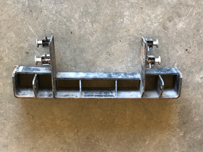 John Deere 316 318 332 Front Weight Bracket. Holds up to 8 suitcase weights. Weights not included. L...