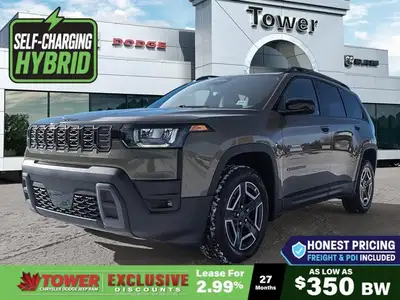 This Jeep Cherokee boasts a Intercooled Turbo Gas/Electric I-4 1.6 L/98 engine powering this Variabl...