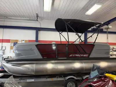 2026 Starcraft GX 20 R DH | Yamaha Vmax 90 Beautiful quality boats for the pricing! Burgundy panels...