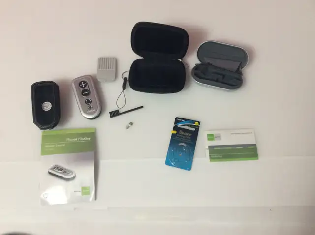 Phonak PilotOne Remote Control & Hearing Aid Accessory Lot - $30