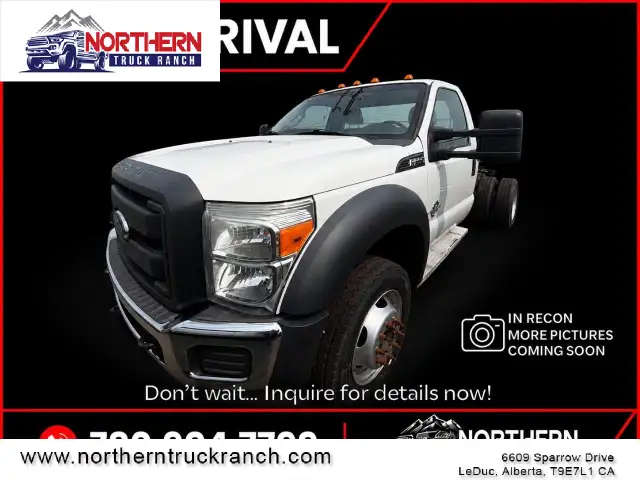 2013 Ford F-550 Chassis 2013 Ford F-550 Regular Cab 4x4 Cab &...