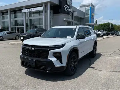 Experience the thrilling performance of the 2026 Chevrolet Traverse RS AWD, a striking SUV designed...