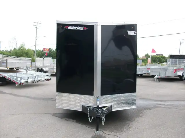 2025 Weberlane CARGO 7' X 14' V-NOSE RAMPE 7' HT VTT MOTO TRACTE in Cargo & Utility Trailers in Laval / North Shore - Image 3