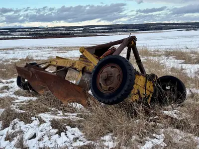 HOME BUILT PLOUGH ....