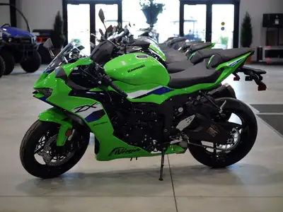 2026 Kawasaki Ninja ZX-6R Motorcycle / Street Bike Financing Available From $110.21* (Bi-Weekly) 96...