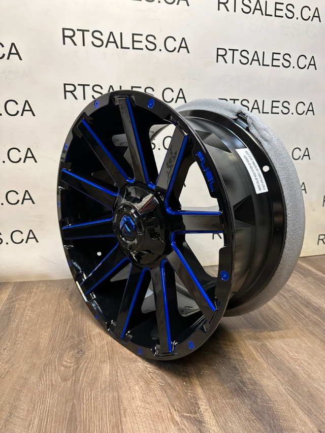 20x9 Fuel Contra Rims 6x135 6x139.7 +20mm in Tires & Rims in Saskatoon