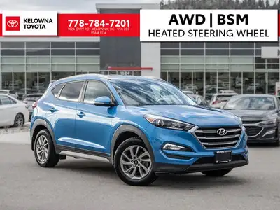 Heated Steering Wheel - AWD - Blindspot Monitoring - Heated Front Seats The 2017 Hyundai Tucson Prem...