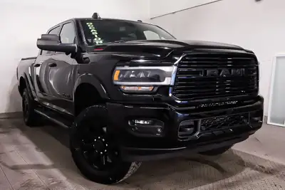 2020 RAM 2500 LARAMIE – 4X4 CREW CAB – L6 6.7L CUMMINS TURBO DIESEL – NIGHT EDITION Disponible maint...