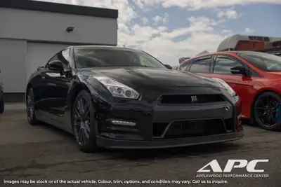 The 2016 Nissan GT-R Premium in a stunning black finish with AWD offers exceptional handling and per...
