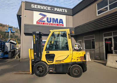 2021 Hyster H60FT Forklift For Sale Hyster H60FT Key Details (Stock #8082): -- Max Lift Height: 10.5...