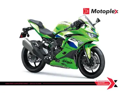 Motoplex St-Eustache Ninja ZX-4RR KRT Dans une categorie bondee de modeles sport de 400 cm3 Kawasaki...