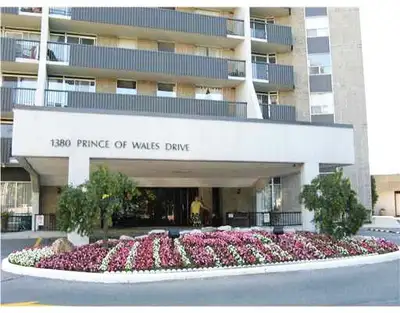 Furnished 2nd bdrm condo close to Carleton U Sep 1