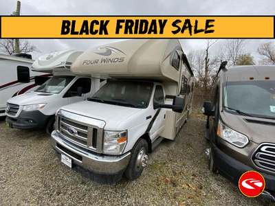 Thor Motor Coach Four Winds Class C gas motorhome 28Z highlights: Bedroom 12V Outlet 68in.in. Jackkn...