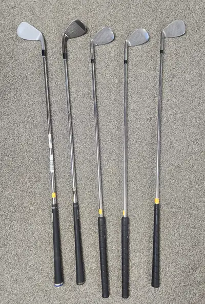 Assorted Golf Clubs: Warrior, Cleveland *5 Listed*, View more