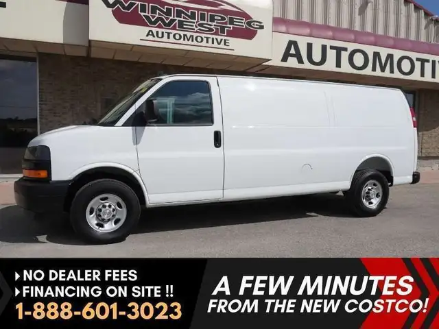 2025 Chevrolet Express 2500 155 WB CARGO VAN | ONLY 33,000 KM's 