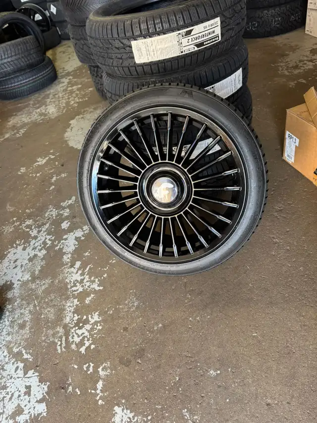 Four New 20″ 5x114.3 Sentali Wheels w/ 245/40R20 Kumho winter in Tires & Rims in Oakville / Halton Region - Image 10